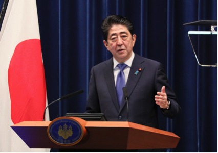 安倍会見