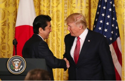 日米首脳会談2月10日