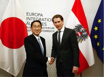 日オ外相会談